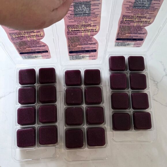 3 Pk Glade Wax Melts CANDY SPRINKLING JOY Red Berries Pomegranate Limited Ed - Picture 5 of 6